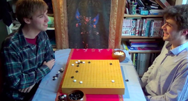 baduk Playing soccer with Gu Li